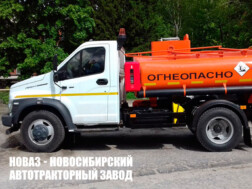 Топливозаправщик 4690М2 объёмом 5,3 м³ с 1 секцией цистерны на базе ГАЗон NEXT C41R33 с доставкой по всей России