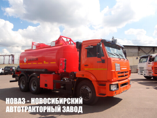 Автотопливозаправщик ГРАЗ 56215-14081-56 объёмом 15 м³ с 2 секциями на базе КАМАЗ 65115-4081-56