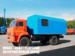 Грузопассажирский автомобиль вместимостью 4 места на базе КАМАЗ 43502 модели 5494