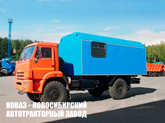Грузопассажирский автомобиль вместимостью 4 места на базе КАМАЗ 43502 модели 5494 (фото 1)