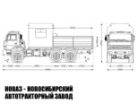 Грузопассажирский автомобиль вместимостью 6 мест на базе КАМАЗ 43118 модели 3254 (фото 2)