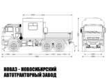 Грузопассажирский автомобиль вместимостью 6 мест на базе КАМАЗ 43118 модели 5530 (фото 2)