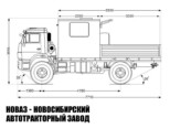 Грузопассажирский автомобиль вместимостью 6 мест на базе КАМАЗ 43502 модели 2750 (фото 2)