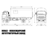 Грузопассажирский автомобиль вместимостью 6 мест на базе КАМАЗ 43502 модели 4928 (фото 2)