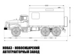 Грузопассажирский автомобиль вместимостью 6 мест на базе Урал 4320-1151-61 модели 4514 (фото 2)