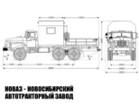 Грузопассажирский автомобиль вместимостью 6 мест на базе Урал 4320-1151-61 модели 4522 (фото 2)