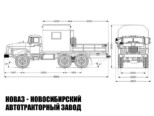 Грузопассажирский автомобиль вместимостью 6 мест на базе Урал 4320-1151-61 модели 4596 (фото 2)