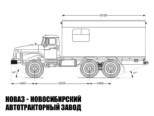Грузопассажирский автомобиль вместимостью 6 мест на базе Урал 4320-1151-61 модели 4927 (фото 2)