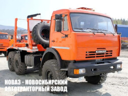 Лесовозный тягач КАМАЗ 43118‑1017‑10 грузоподъёмностью платформы 10 тонн модели 3528
