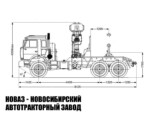 Лесовоз КАМАЗ 43118-1098-10 с манипулятором ПЛ 70-01 до 1,4 тонны модели 4323 (фото 2)