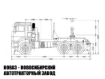 Лесовоз КАМАЗ 43118 грузоподъёмностью 8,7 тонны с местом под манипулятор модели 8497 (фото 2)