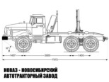 Лесовоз Урал 5557 грузоподъёмностью 8,2 тонны модели 6314 (фото 2)