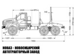 Лесовоз Урал NEXT 5557 грузоподъёмностью 11 тонн с местом под манипулятор модели 8499 (фото 2)