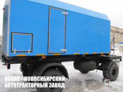 Мобильная паровая котельная НОВАЗ производительностью от 120 до 3000 кг/ч на базе прицепа с доставкой по всей России