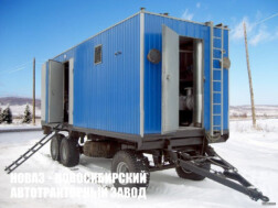 Передвижная водогрейная установка НОВАЗ номинальной мощностью от 100 до 2500 КВт на базе прицепа