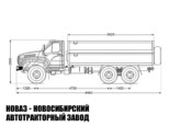 Самосвал Урал NEXT 4320-6951-72 грузоподъёмностью 10 тонн с кузовом 18 м³ модели 5703 (фото 2)