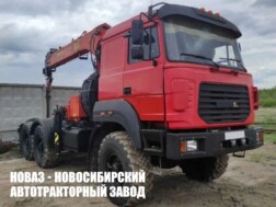 Седельный тягач Урал-М 44202 с манипулятором INMAN IT 200 до 7,2 тонны модели 8152