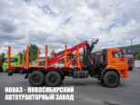 Сортиментовоз КАМАЗ 43118-3027-50 с манипулятором ВЕЛМАШ VM10L74 до 3,1 тонны модели 7458 (фото 1)