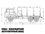 Сортиментовоз Урал-М 4320-4971-82 грузоподъёмностью 11 тонн модели 6090 (фото 2)