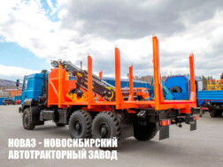 Лесовоз Урал‑М 4320‑4971‑82 с манипулятором ВЕЛМАШ VM10L74 до 3,1 тонны модели 8382