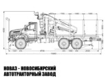 Сортиментовоз Урал NEXT 4320-6951-74 с манипулятором ВЕЛМАШ VM10L74 до 3,1 тонны модели 8241 (фото 2)