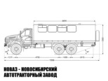 Вахтовый автобус Урал NEXT 4320-6951-74 вместимостью 20 мест модели 7526 (фото 2)