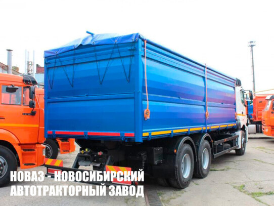 Зерновоз 68905G грузоподъёмностью 14 тонн с кузовом 32 м³ на базе КАМАЗ 65207