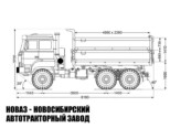 Зерновоз Урал-М 5557-4512-80 грузоподъёмностью 10 тонн с кузовом 15 м³ модели 8381 (фото 2)