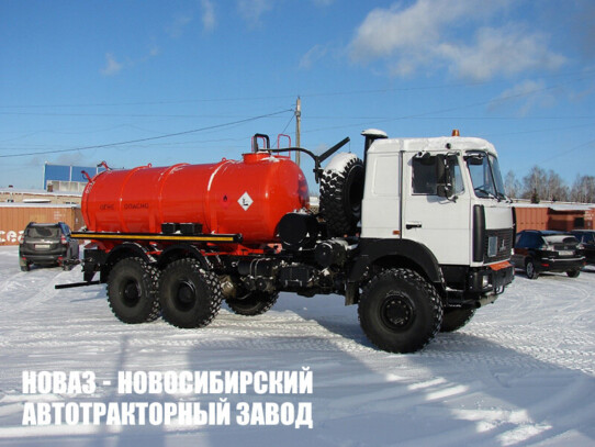 Агрегат для сбора нефти и газа АКН-10 ОД объёмом 10 м³ на базе МАЗ 6317