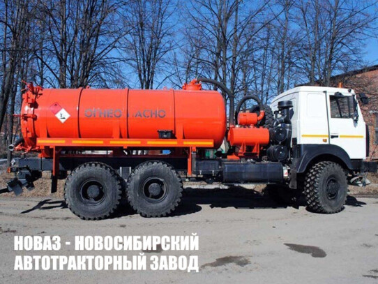 Агрегат для сбора нефти и газа АКН-12 объёмом 12 м³ на базе МАЗ 6317