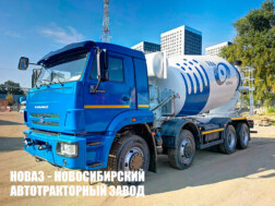 Автобетоносмеситель 58142U с барабаном объёмом 12 м³ перевозимой смеси на базе КАМАЗ 65201 с доставкой в Белгород и Белгородскую область