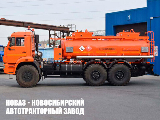 Автотопливозаправщик АТЗ-11 объёмом 11 м³ с 2 секциями на базе КАМАЗ 43118-3027-48