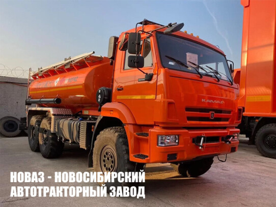 Автотопливозаправщик АТЗ-12 объёмом 12 м³ с 2 секциями на базе КАМАЗ 43118-3938-48