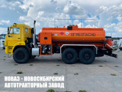 Топливозаправщик НЕФАЗ 66062 объёмом 11,2 м³ с 1 секцией цистерны на базе КАМАЗ 43118-3938-48 с доставкой по всей России