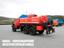 Топливозаправщик объёмом 11 м³ с 1 секцией цистерны на базе Урал 5557-1151-72 модели 7108 с доставкой по всей России