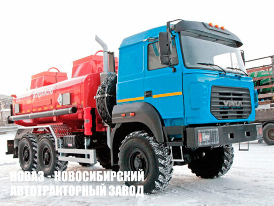 Автотопливозаправщик объёмом 11 м³ с 2 секциями на базе Урал-М 5557-4551-80 модели 6339 (фото 1)