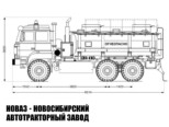 Автотопливозаправщик объёмом 11 м³ с 2 секциями на базе Урал-М 5557-4551-80 модели 6339 (фото 2)