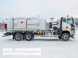 Топливозаправщик объёмом 18 м³ с 2 секциями цистерны на базе FAW J6 CA3250 модели 8875 с доставкой по всей России