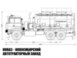 Автотопливозаправщик объёмом 20 м³ с 2 секциями на базе Урал-М 63701 модели 6705 (фото 2)