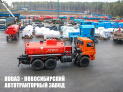 Топливозаправщик объёмом 8 м³ с 1 секцией цистерны на базе КАМАЗ 43118 модели 5511 с доставкой по всей России