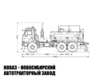 Автотопливозаправщик объёмом 8 м³ с 1 секцией на базе КАМАЗ 43118 модели 5511 (фото 2)