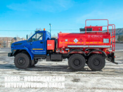Топливозаправщик объёмом 9 м³ с 1 секцией цистерны на базе Урал NEXT 5557‑6151‑72 модели 8356