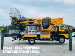 Автовышка MAIDESHENG GKS-32 рабочей высотой 32 метра со стрелой за кабиной на базе DongFeng с доставкой по всей России