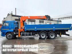 Бортовой автомобиль КАМАЗ 65115‑3094‑48 с краном‑манипулятором Hangil HGC 976 до 8 тонн