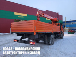 Бортовой автомобиль КАМАЗ 65115‑3094‑48 с краном‑манипулятором Prosper PR706 до 7 тонн