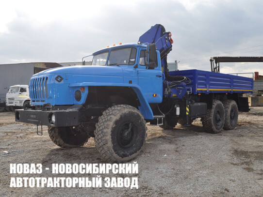 Бортовой автомобиль Урал 4320 с манипулятором INMAN IM 150 до 6,1 тонны (фото 1)
