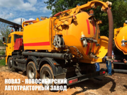 Илосос ДКТ Старт-100 с цистерной объёмом 10 м³ для плотных отходов на базе КАМАЗ 65115 с доставкой по всей России