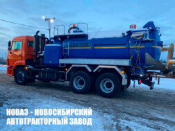 Илосос МВС-10 с цистерной объёмом 10 м³ для плотных отходов на базе КАМАЗ 65115 с доставкой по всей России