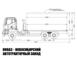 Контейнеровоз FAW J6 CA3250 6х4 грузоподъёмностью 22,7 тонны под контейнеры на 20 футов модели 8988 (фото 3)