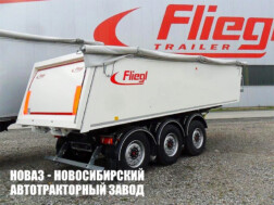 Полуприцеп зерновоз Fliegl DHKA 350 грузоподъёмностью 33,4 тонны с кузовом объёмом 50 м³